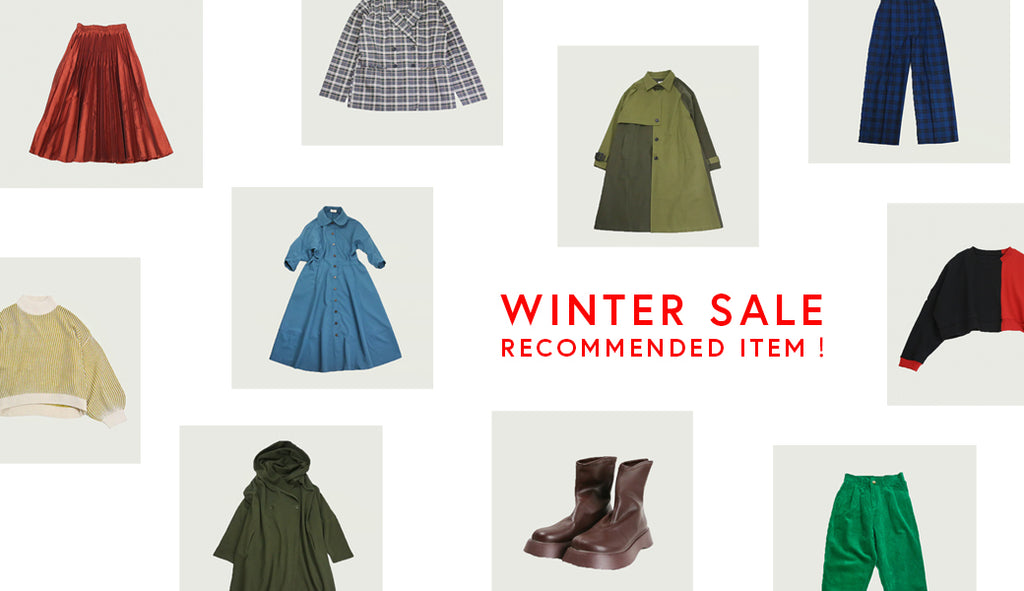 WINTER SALE RECOMMENDED ITEM！