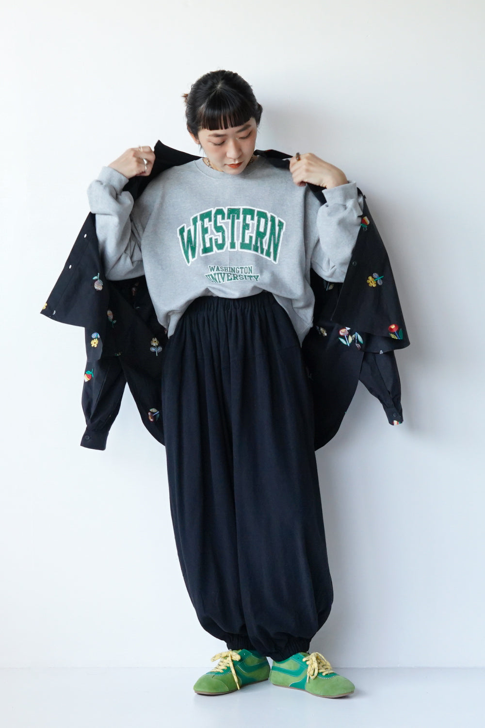 STONE  ワッペンバッジ ロゴ スウェットパープル Lサイズ WESTERNロゴスウェット – LILA & CITTA ONLINE SHOP