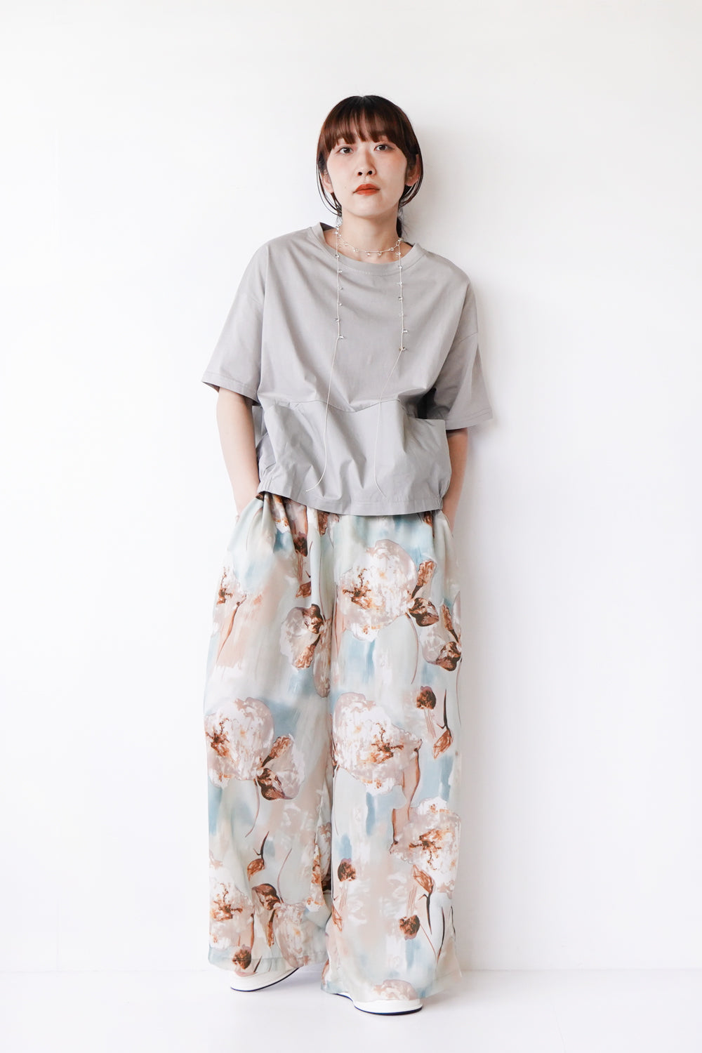 Lilaオーダーページ LILA n' citta】水彩柄シフォンイージーパンツ – LILA & CITTA ONLINE SHOP