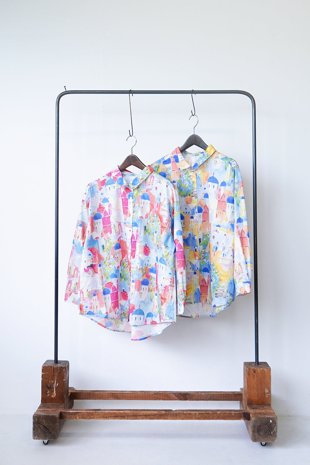 紫蘭ページ 街柄プリントシャツ – LILA & CITTA ONLINE SHOP