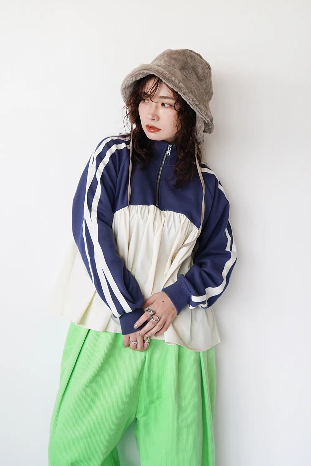 nunuforme】ハーフジッププルオーバー – LILA & CITTA ONLINE SHOP
