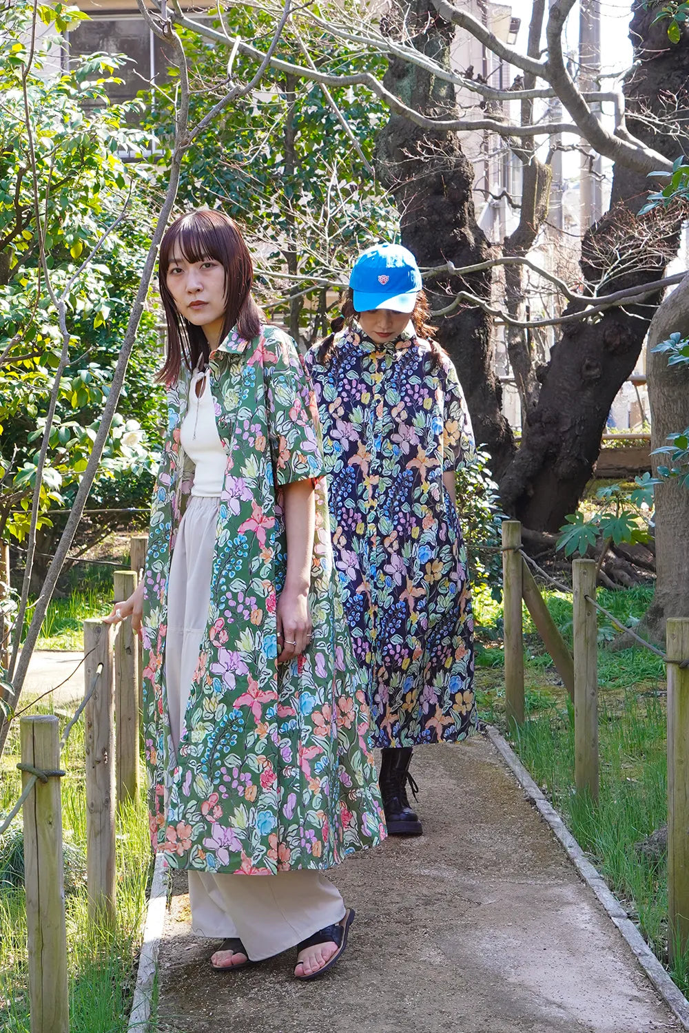 LILA n' citta】ペイント花柄シャツワンピース – LILA & CITTA ONLINE SHOP