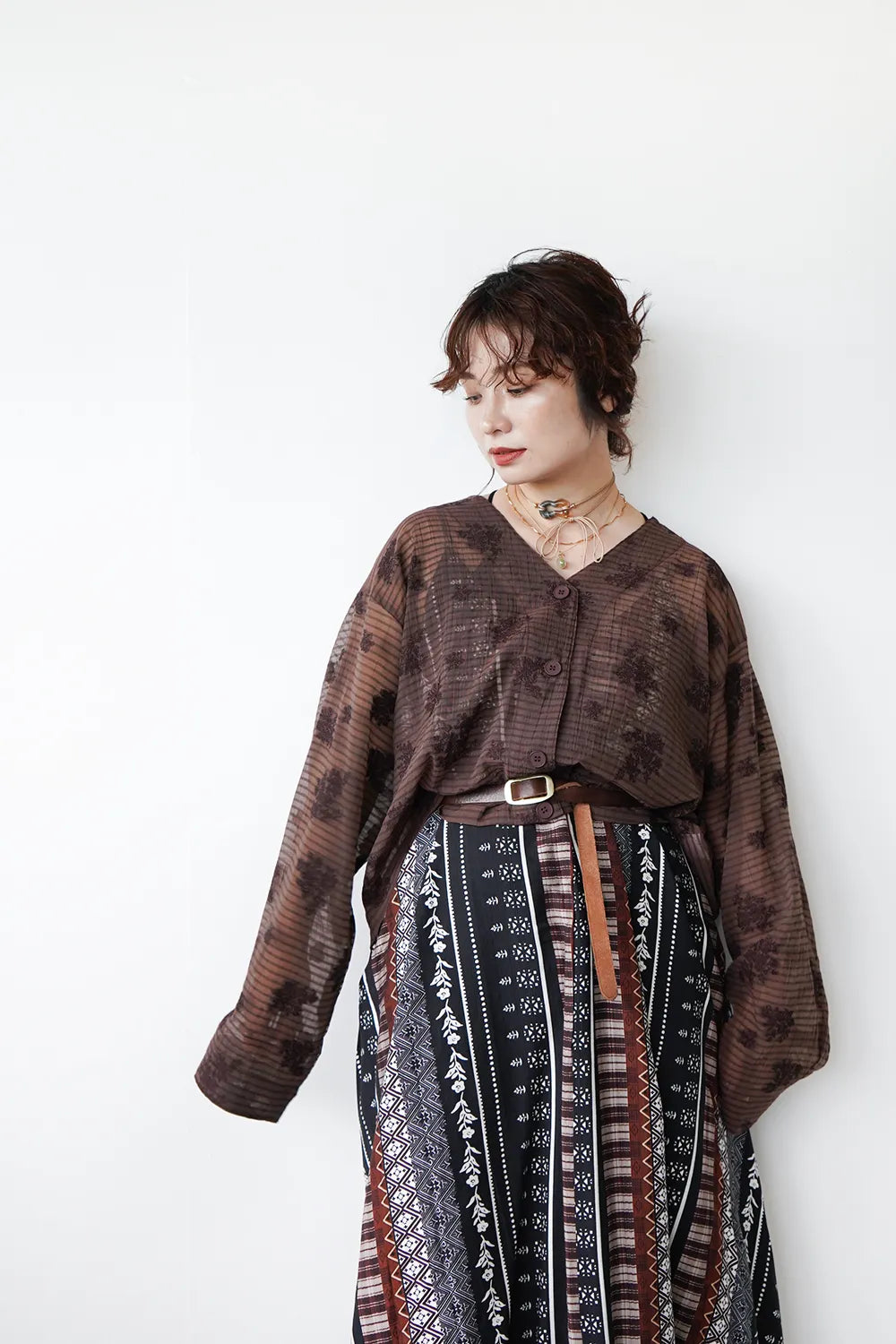 フラワー刺繍シアージャケット – LILA & CITTA ONLINE SHOP