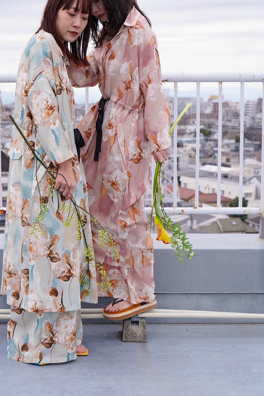 LILA n' citta】水彩柄シフォンイージーパンツ – LILA & CITTA ONLINE SHOP