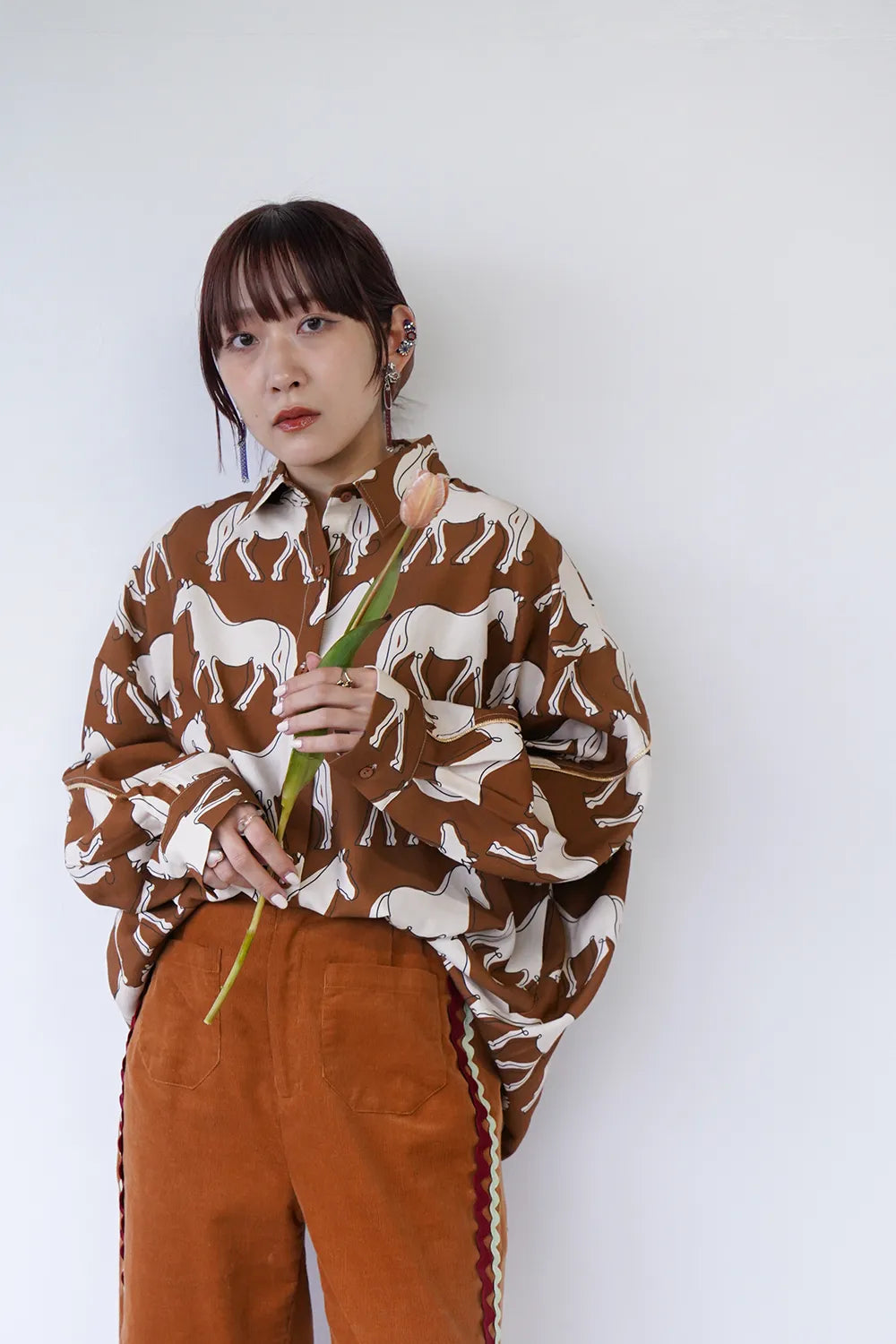 LILA n' citta】馬柄チュニックシャツ – LILA & CITTA ONLINE SHOP