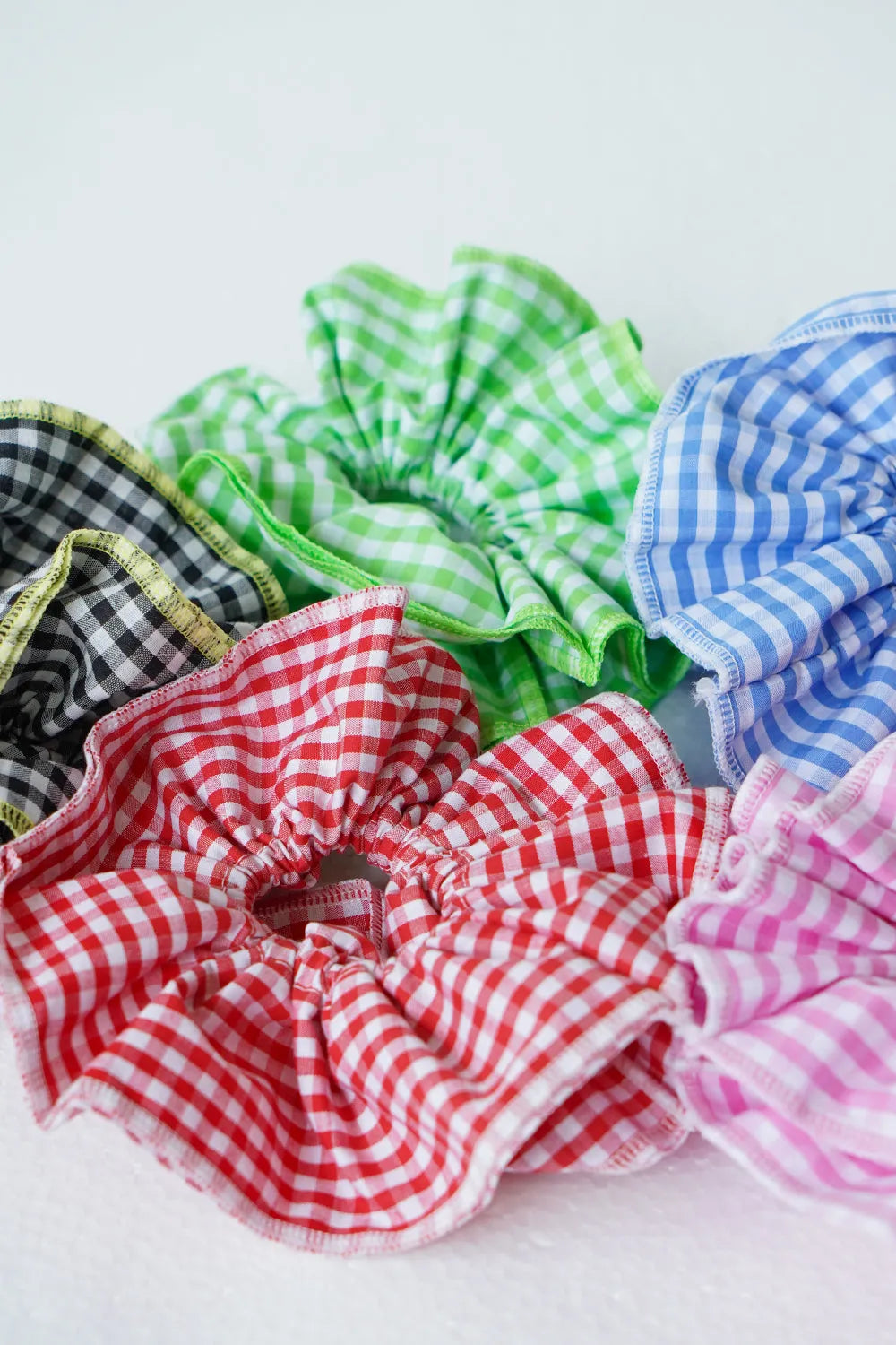 ギンガムチェックシュシュ – LILA & CITTA ONLINE SHOP