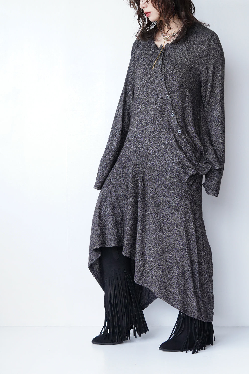 新品未使用　FISH&KIDS ニットワンピース　4-5y アシメ変形チュニックニットワンピース – LILA & CITTA ONLINE SHOP