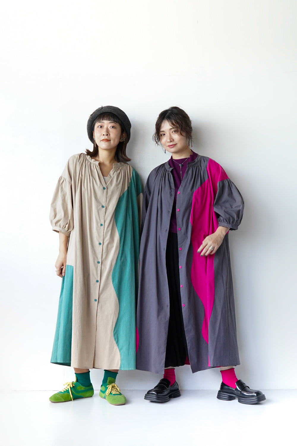 2点SET】配色ワンピース＋カラーソックス – LILA & CITTA ONLINE