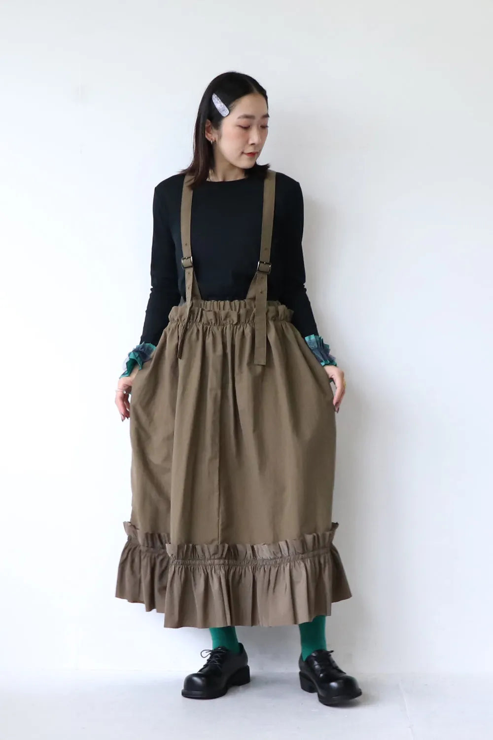 【nunuforme】フリルジャンスカ