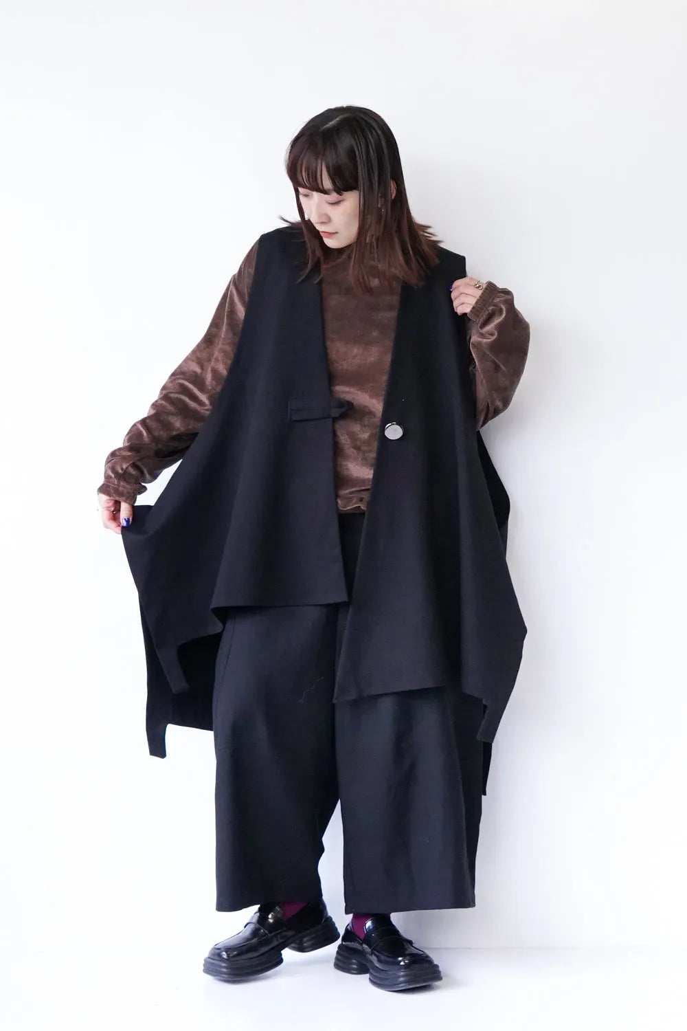 ビッグメタルぼたんビッグベスト