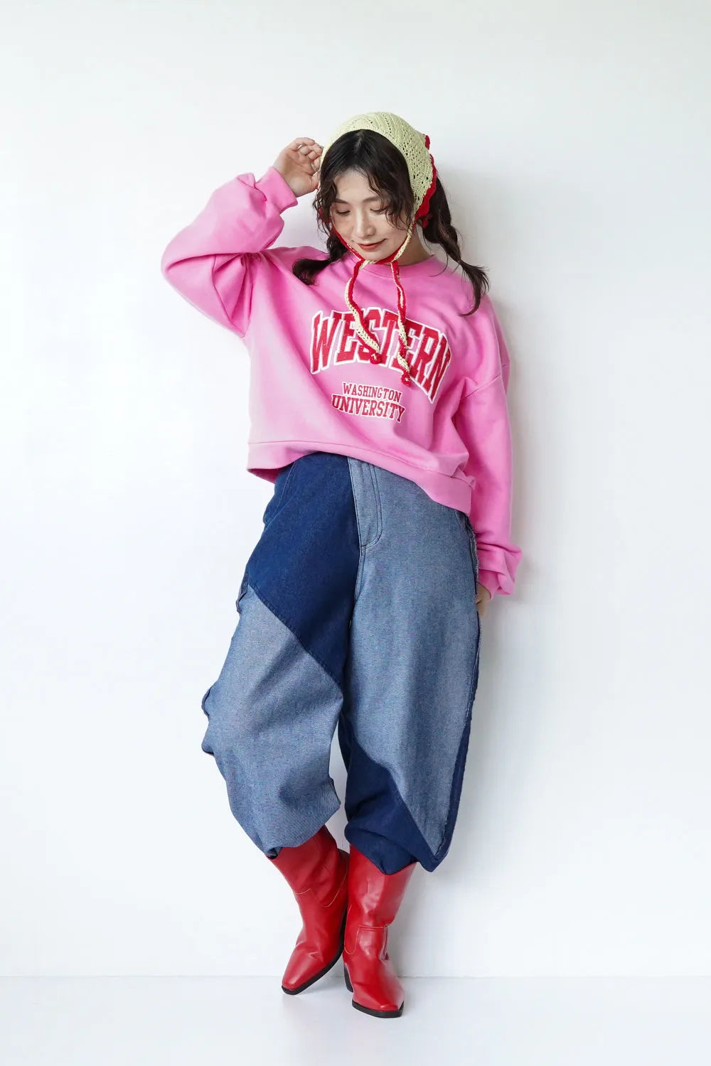 ウエスタンミドルブーツ