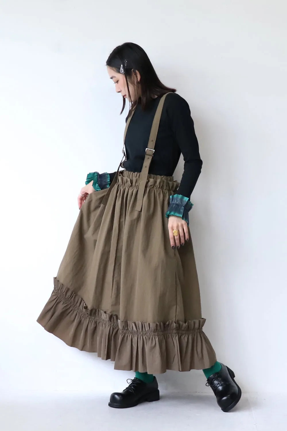 【nunuforme】フリルジャンスカ