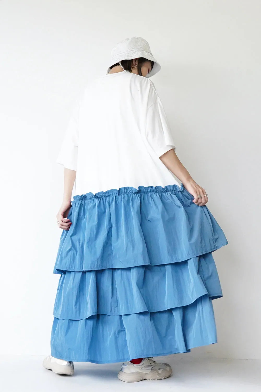 【nunuforme】ティアードワンピース