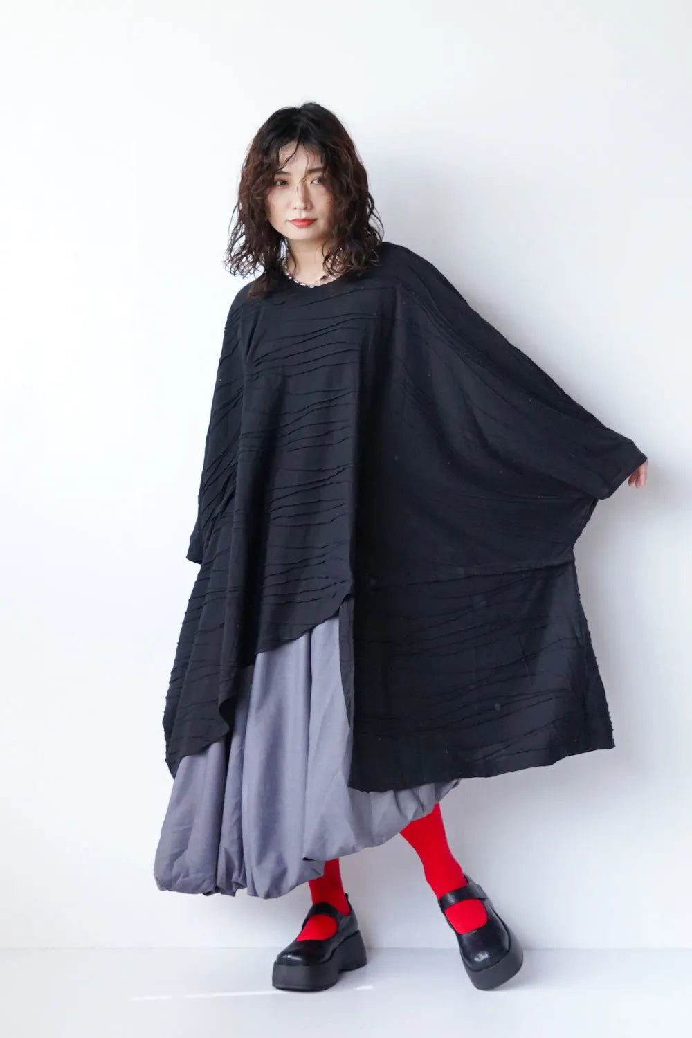 超ワイドアシメカットプルオーバー