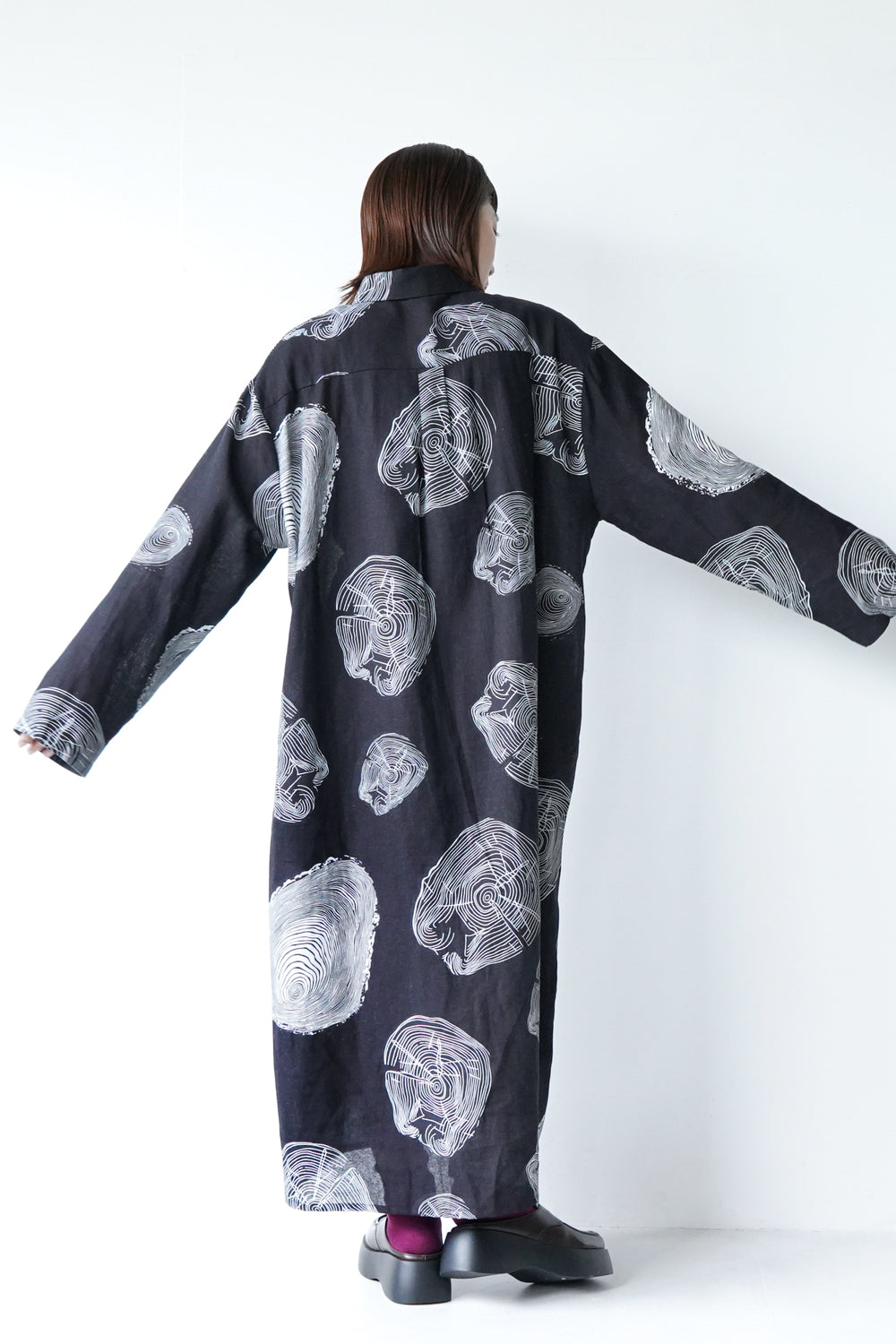 年輪柄シャツワンピース – LILA & CITTA ONLINE SHOP