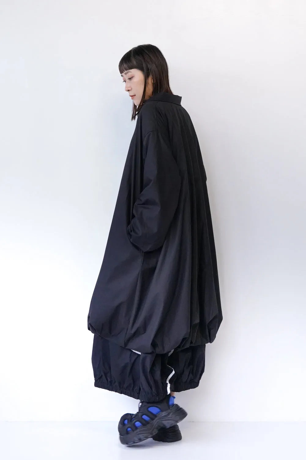 ジッパーバルーンワンピース