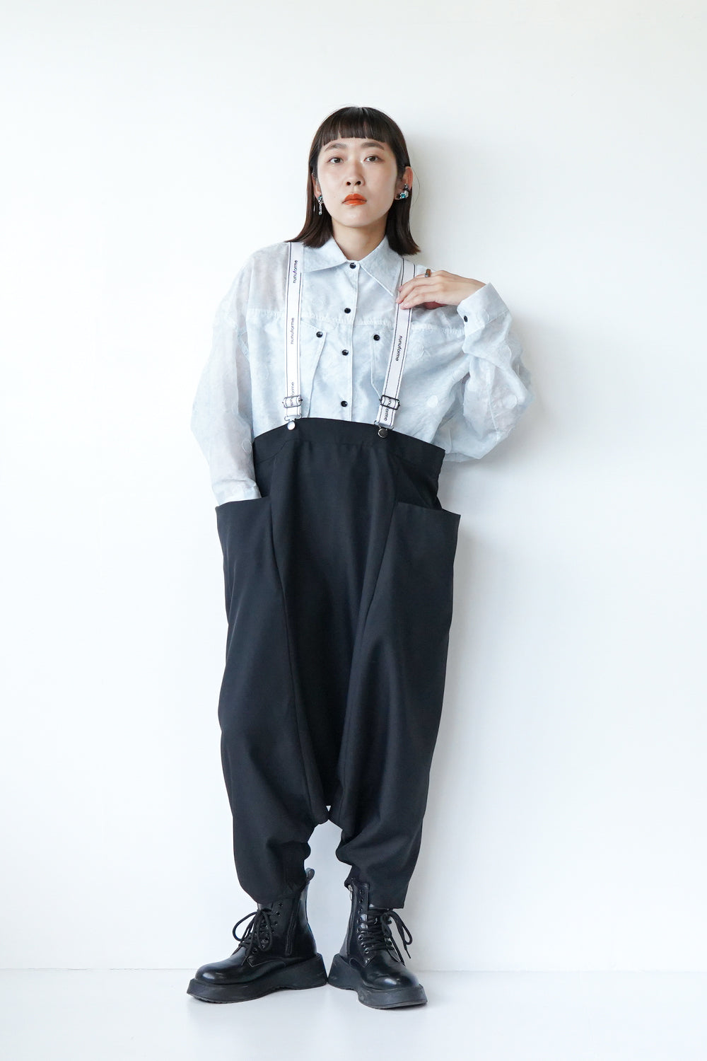 nunuforme サルエルサロペット nunuforme】サルエルサロペット – LILA & CITTA ONLINE SHOP