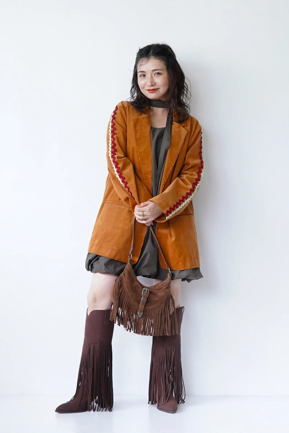 バルーンチュニックワンピース