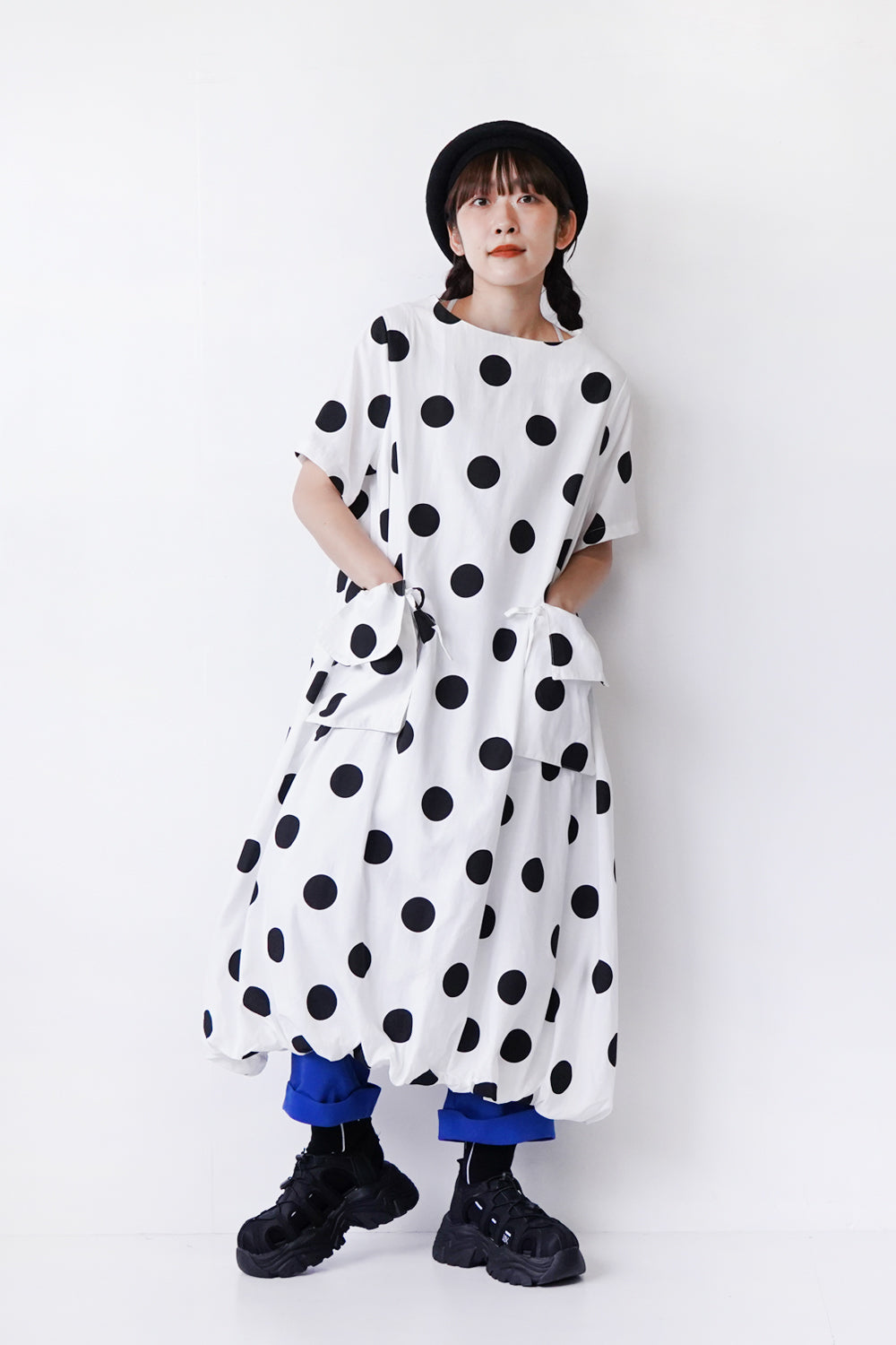 LILA n' citta】ドット柄バルーンワンピース – LILA & CITTA ONLINE SHOP