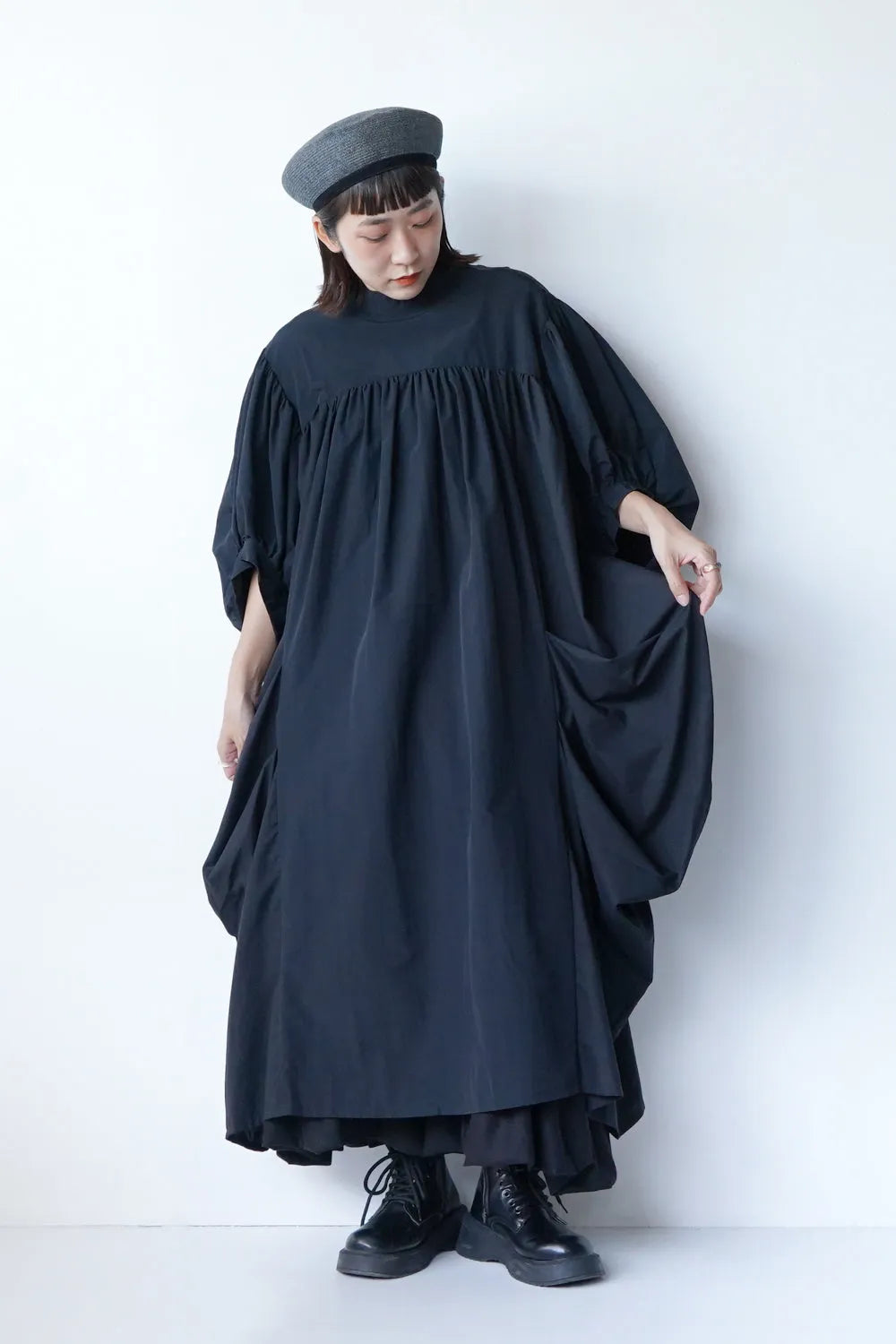 【nunuforme】チェンジボリュームワンピース