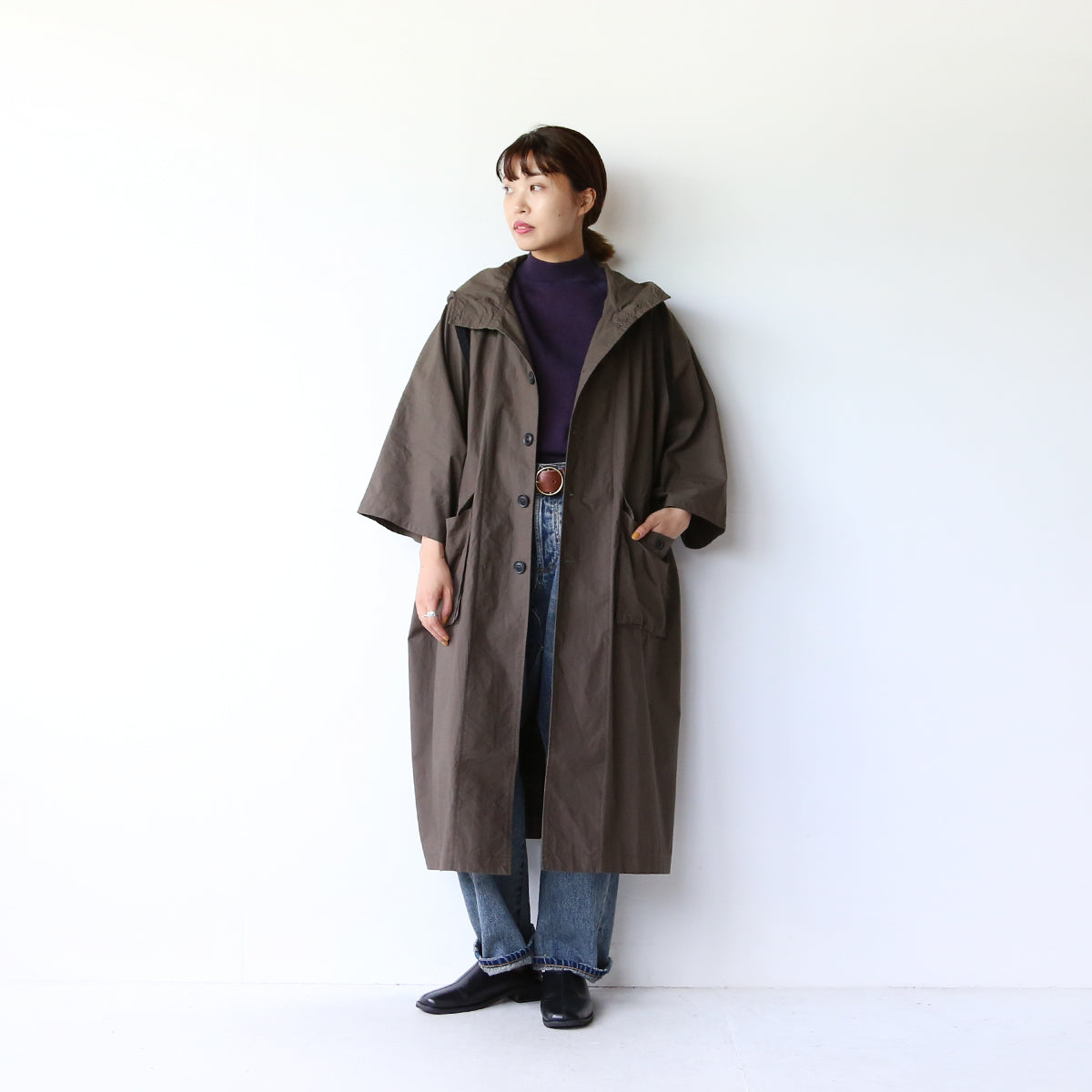TODAYFUL Typewriter Trench Coat size 36