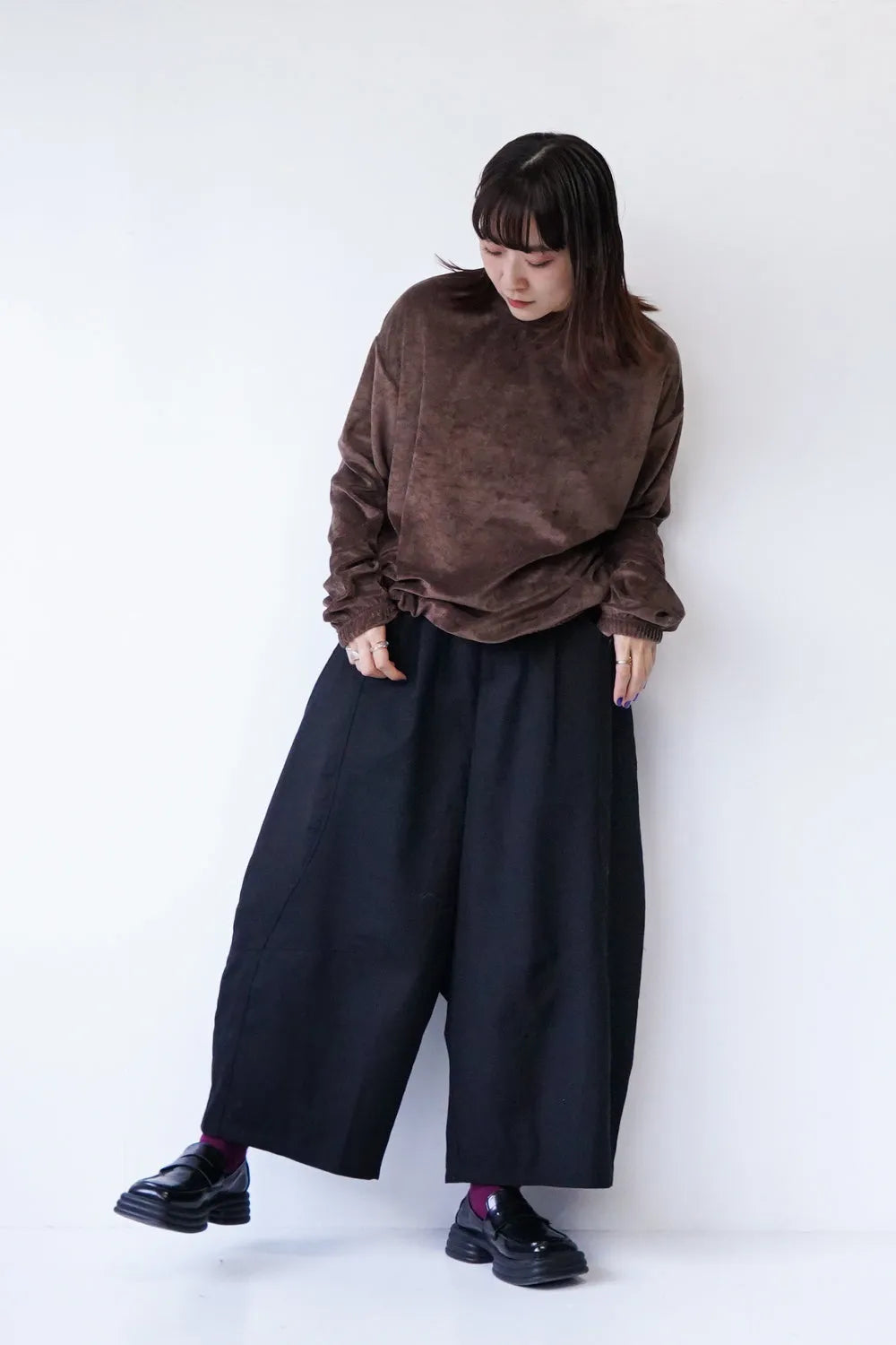 ベルベットプルオーバー