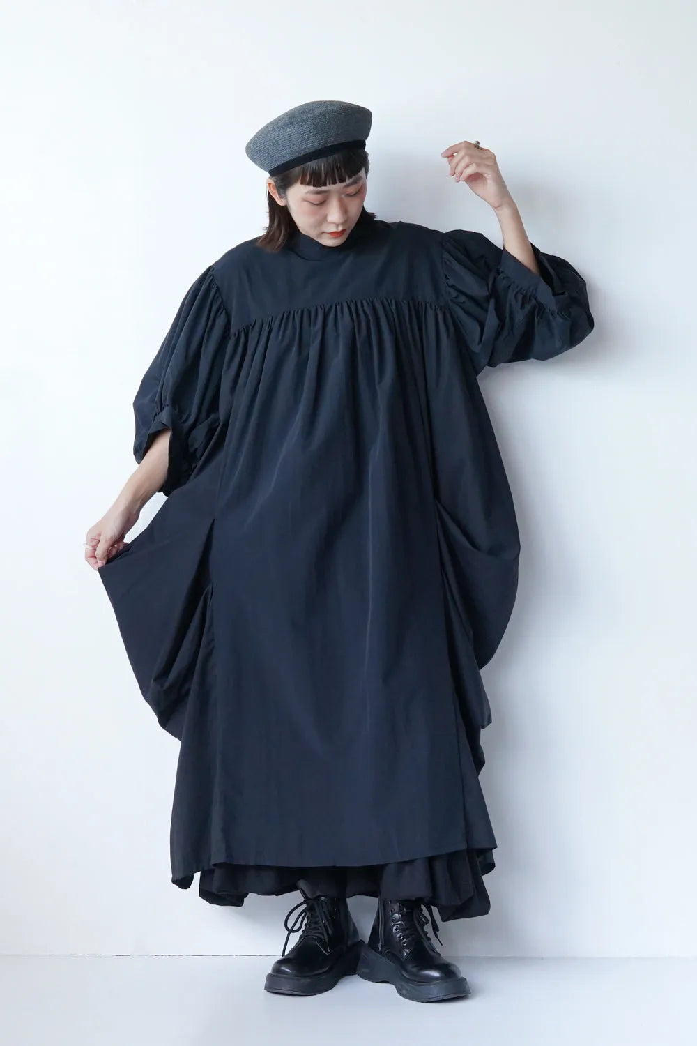 【nunuforme】チェンジボリュームワンピース