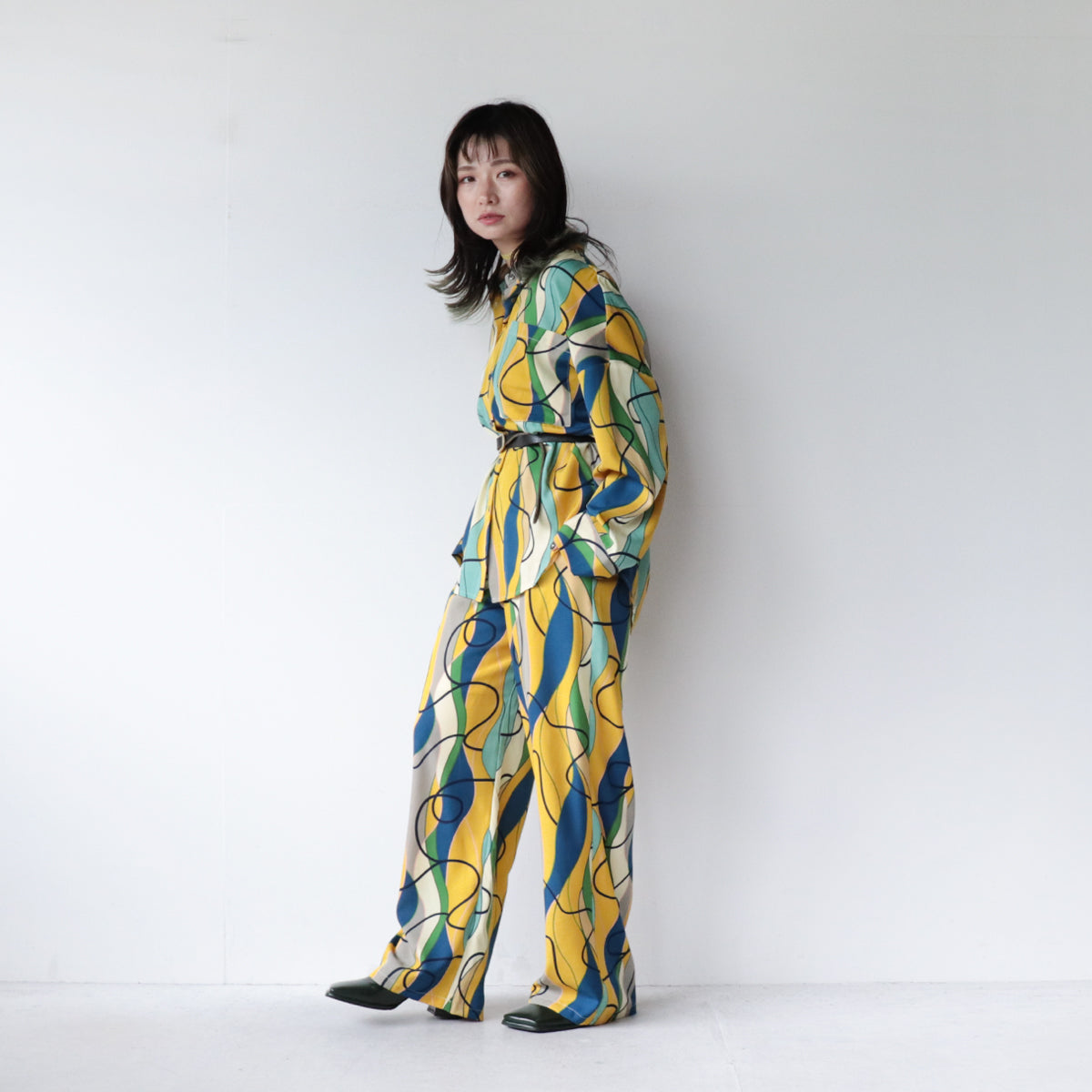 MICALLE MICALLE】マーブルペイント柄パンツ – LILA & CITTA