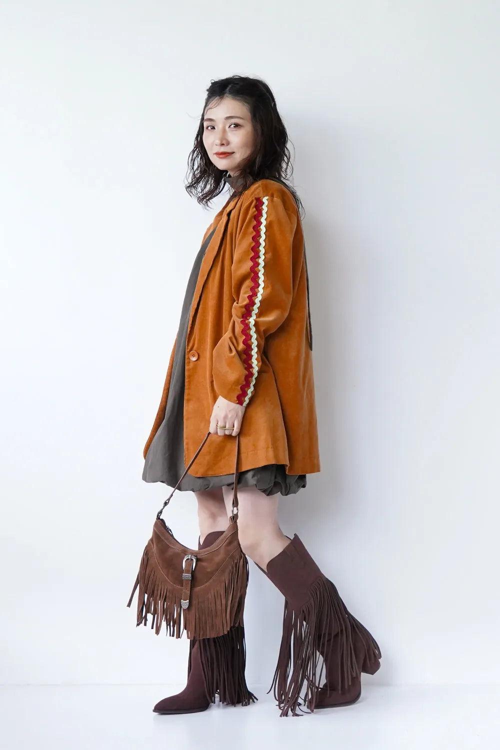 バルーンチュニックワンピース