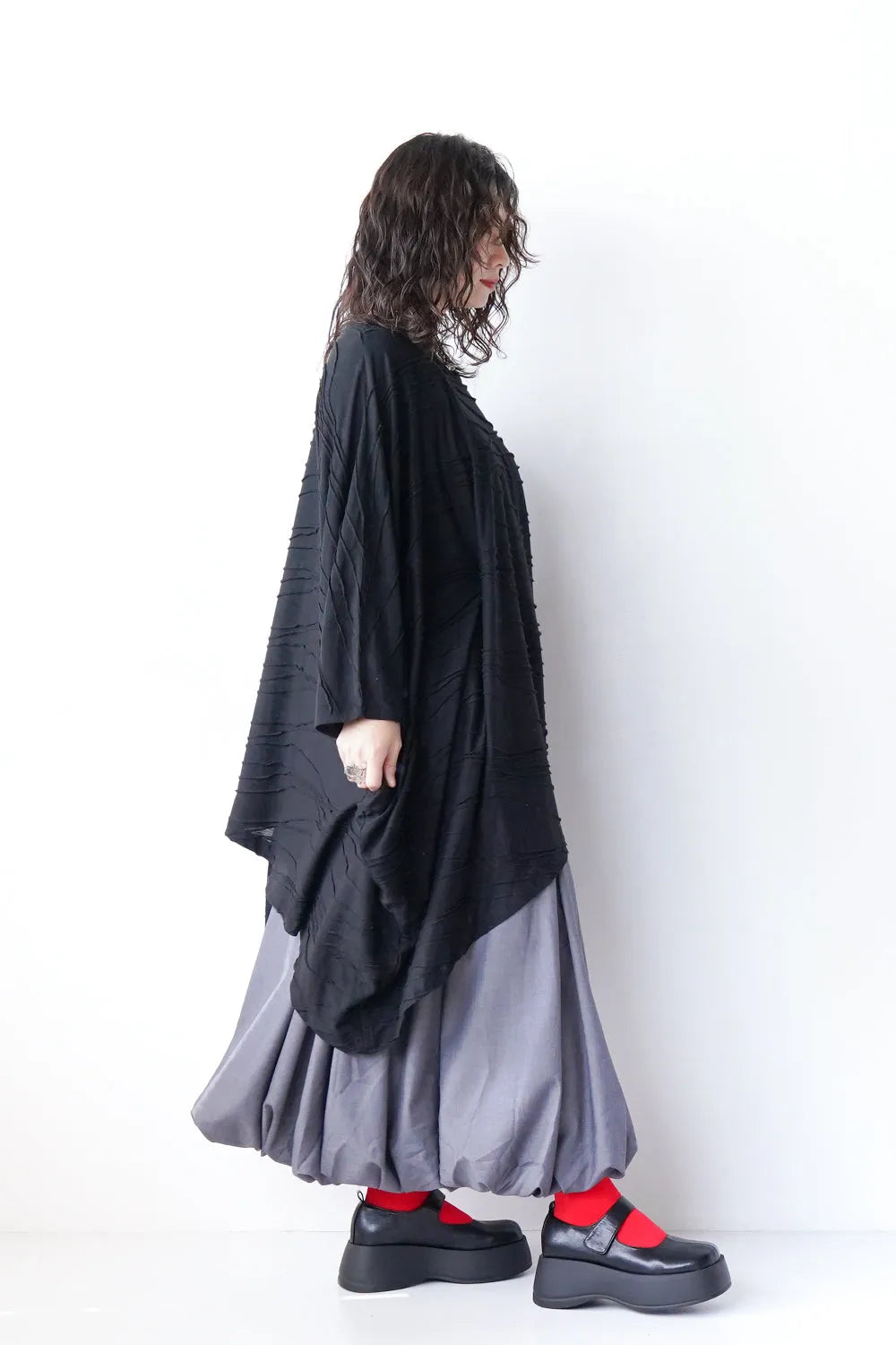 超ワイドアシメカットプルオーバー