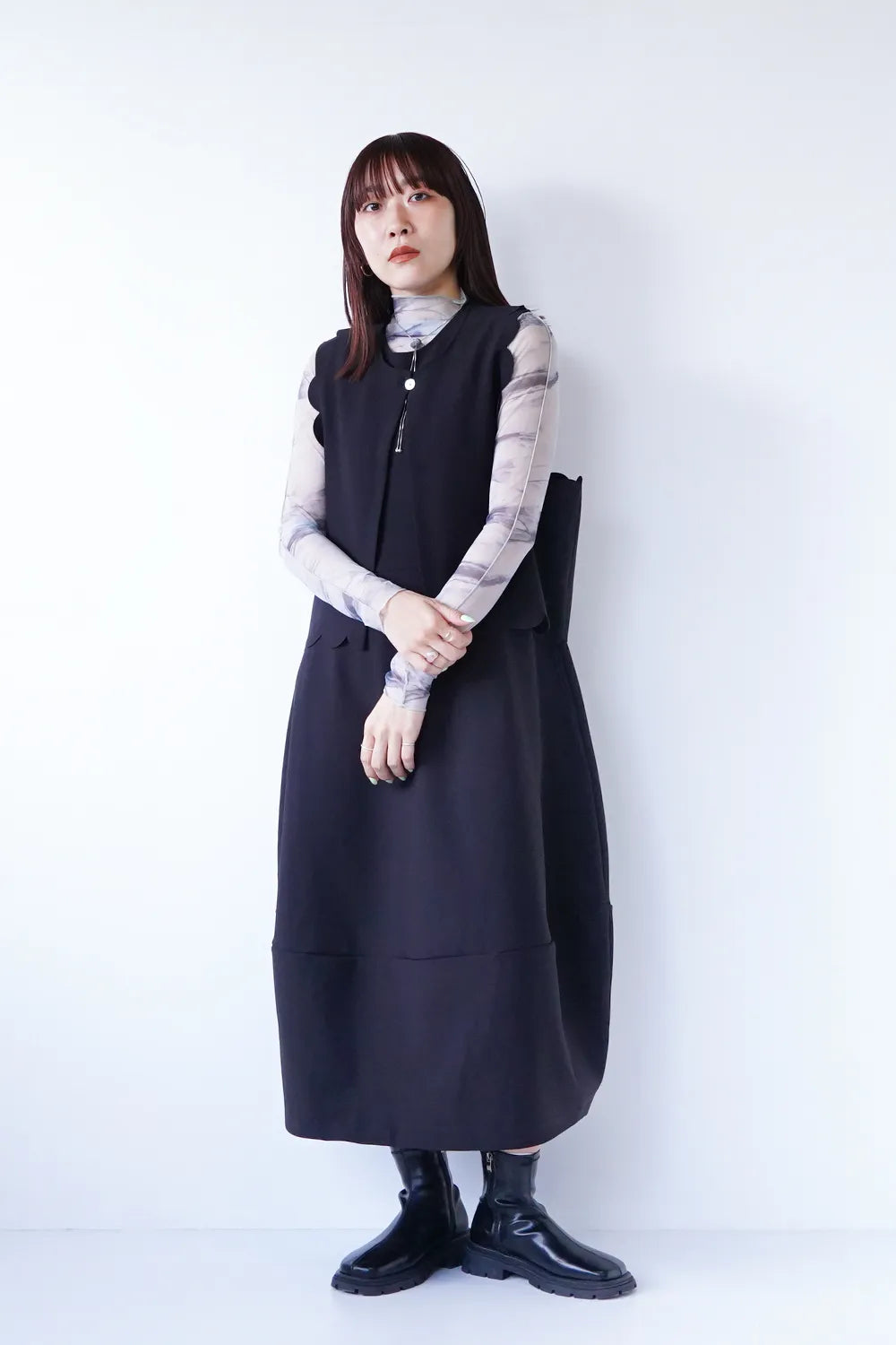スカラップショートベスト – LILA & CITTA ONLINE SHOP スカラップショートベスト – LILA & CITTA ONLINE SHOP