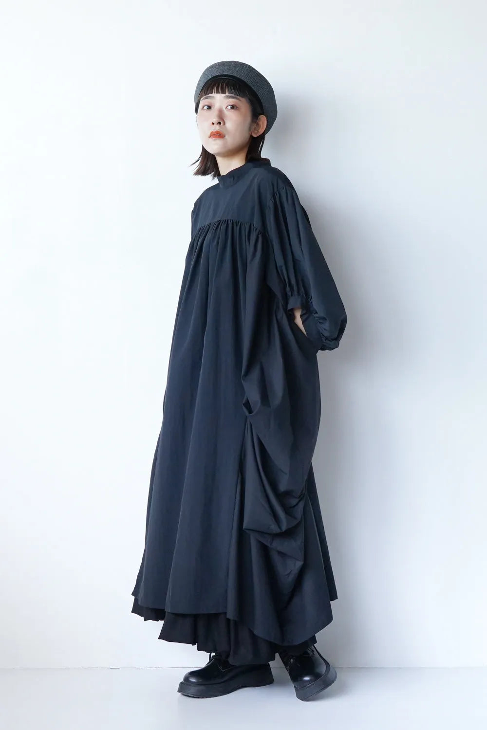 【nunuforme】チェンジボリュームワンピース