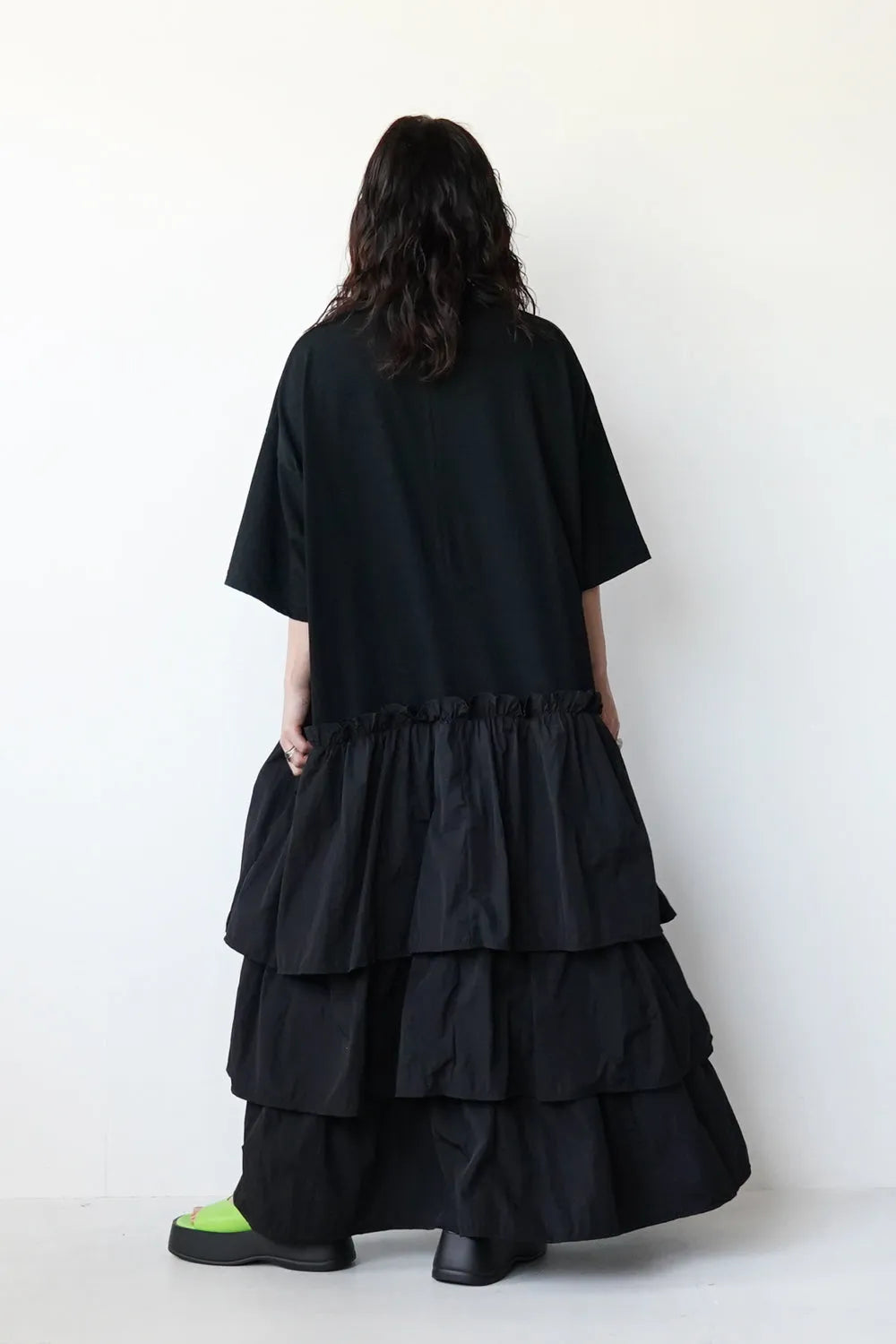 【nunuforme】ティアードワンピース