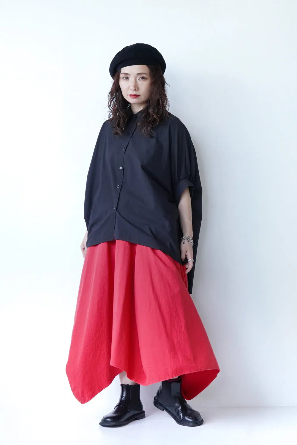 ドルマンコットンシャツ