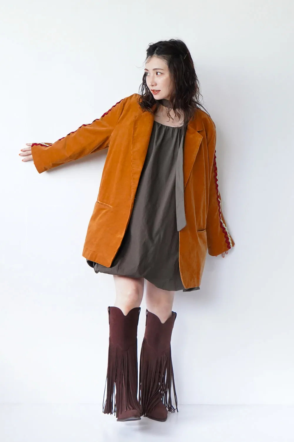 バルーンチュニックワンピース