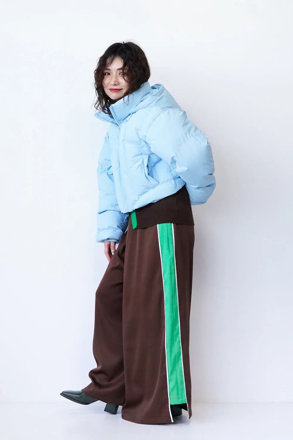 中綿ショートブルゾン