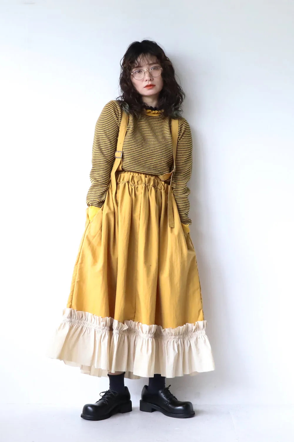 【nunuforme】フリルジャンスカ