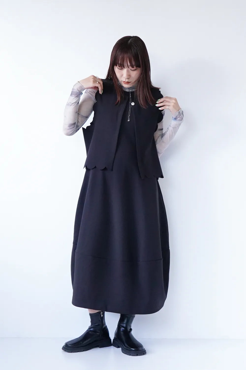 スカラップショートベスト – LILA & CITTA ONLINE SHOP