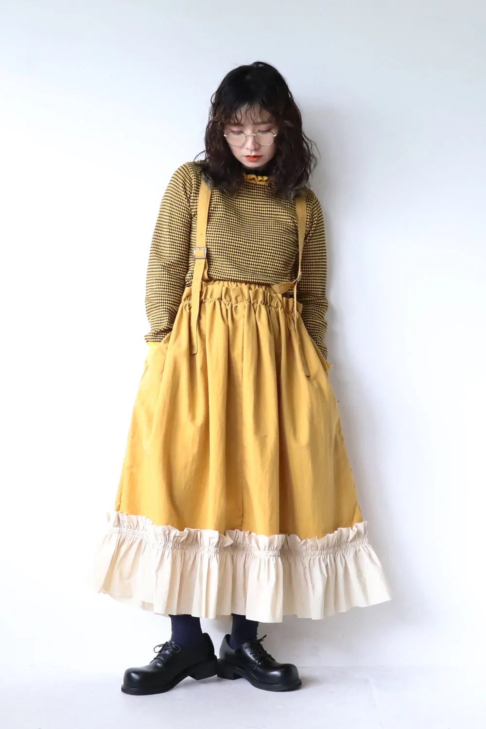 【nunuforme】フリルジャンスカ