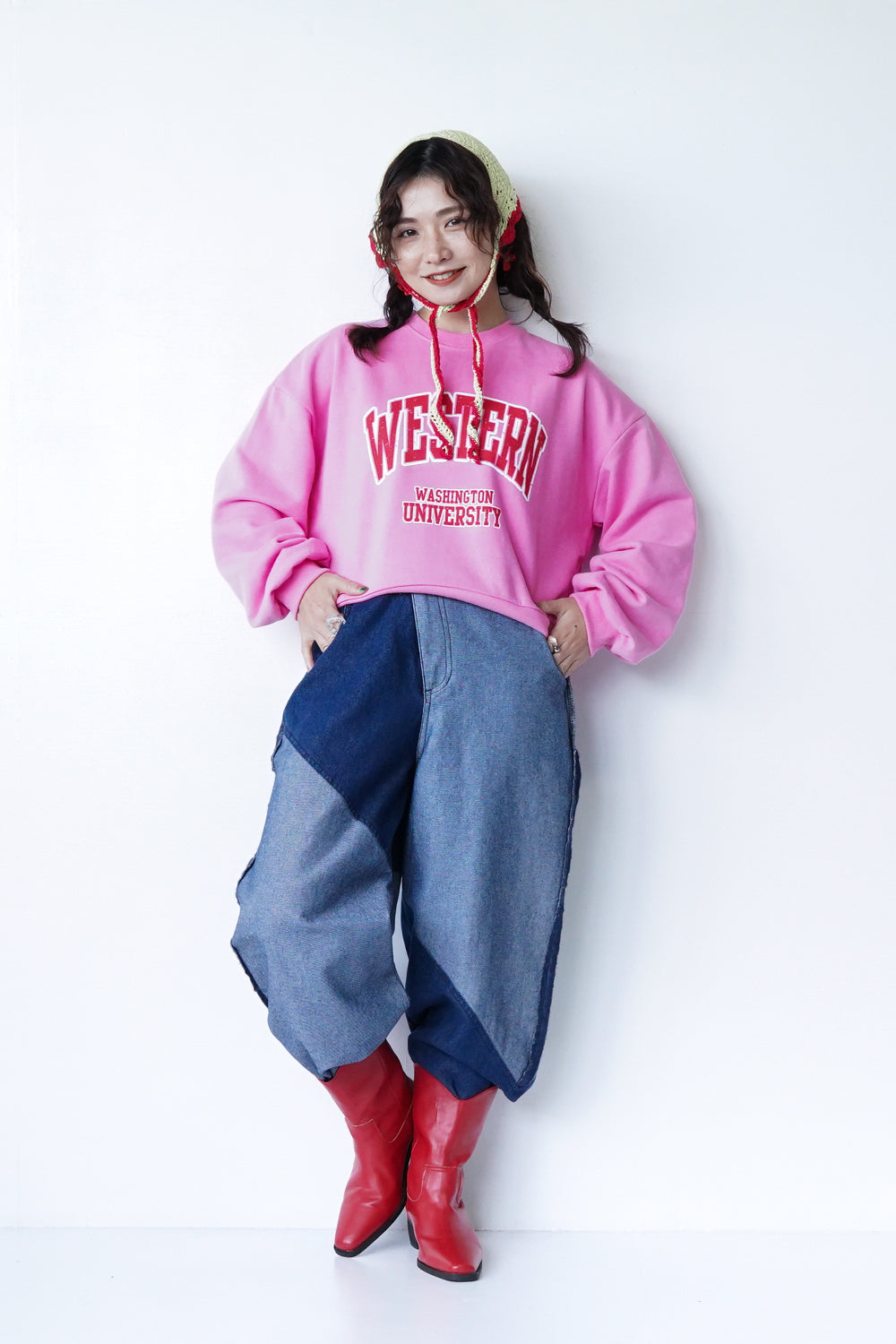 R&D.M.Co- ロゴ スウェット WESTERNロゴスウェット – LILA & CITTA ONLINE SHOP