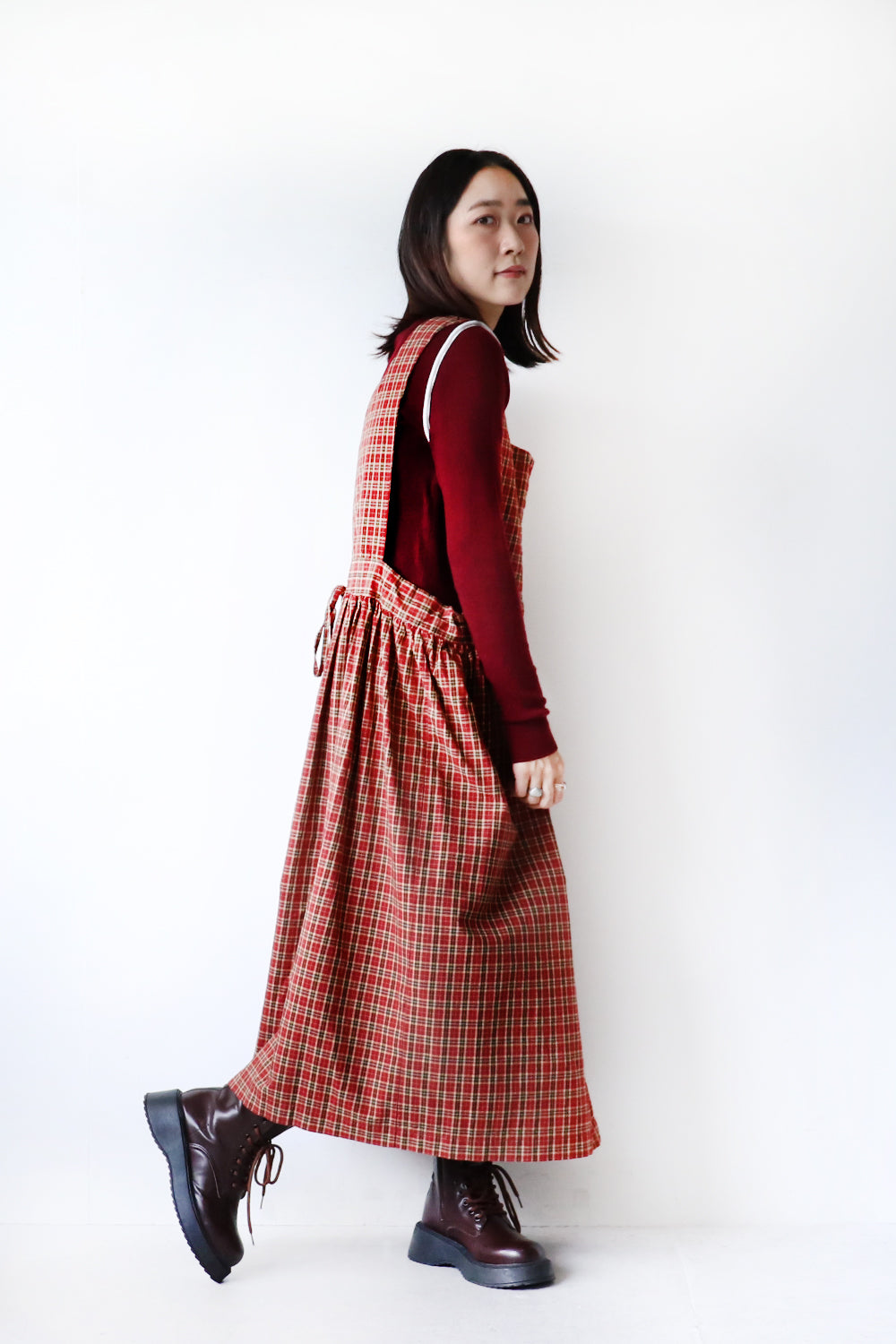 前後2wayチェック柄ジャンパースカート – LILA & CITTA ONLINE SHOP