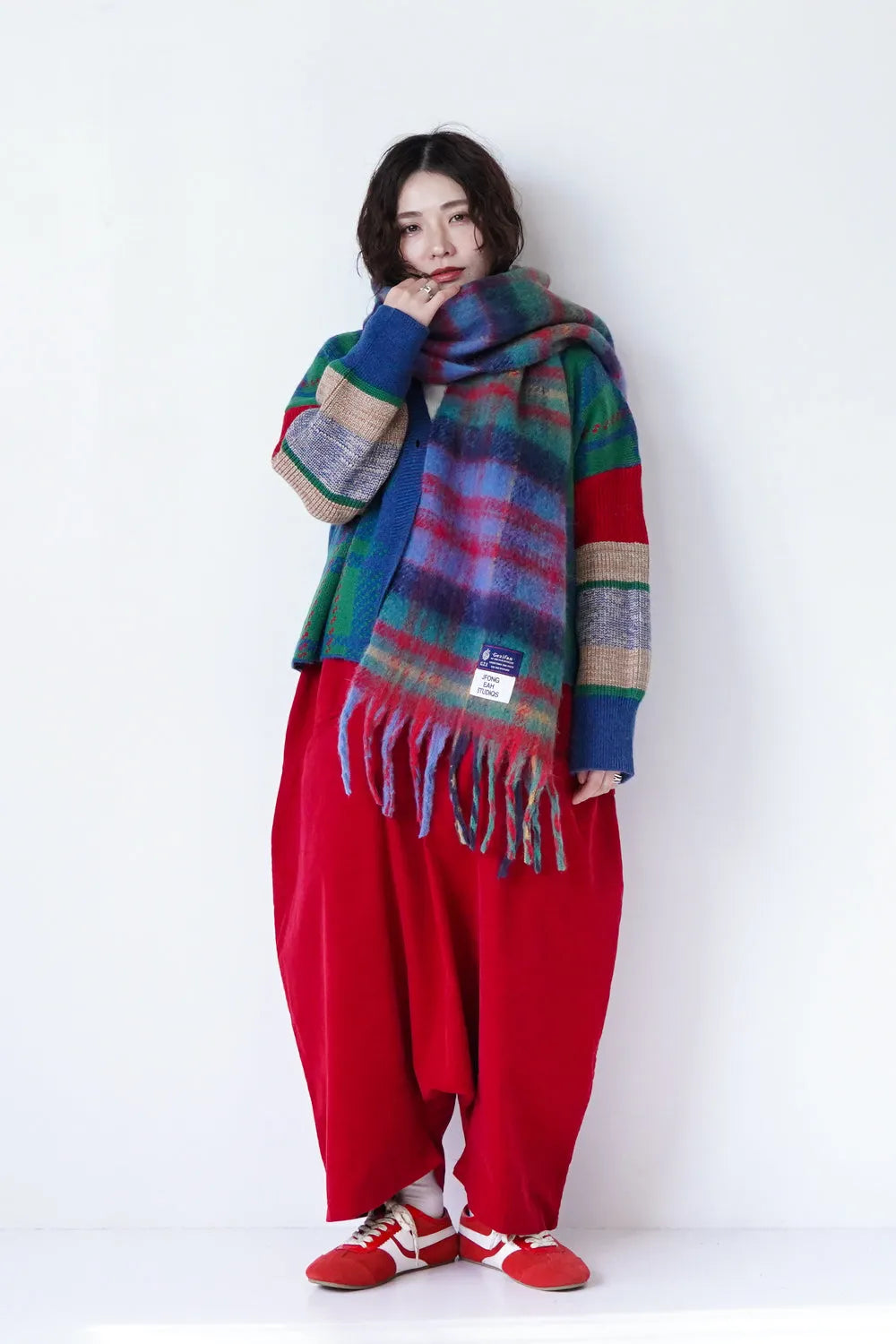 コーデュロイサルエルサロペット