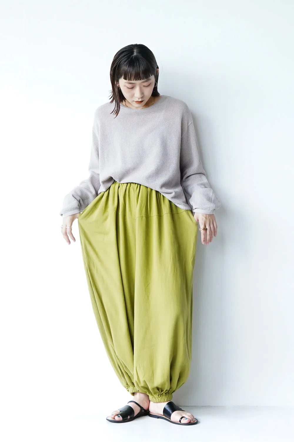 メッシュシアールーズカットソー