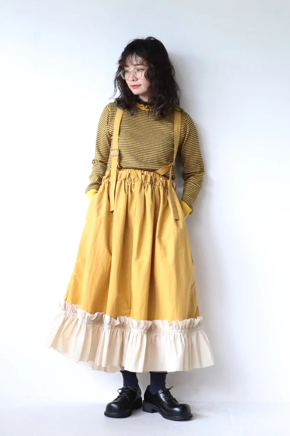 【nunuforme】フリルジャンスカ
