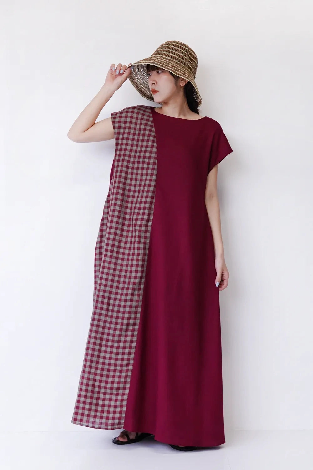 LILA n' citta】チェック切替リネンワンピース – LILA & CITTA ONLINE SHOP LILA n' citta】チェック切替リネンワンピース – LILA & CITTA ONLINE SHOP