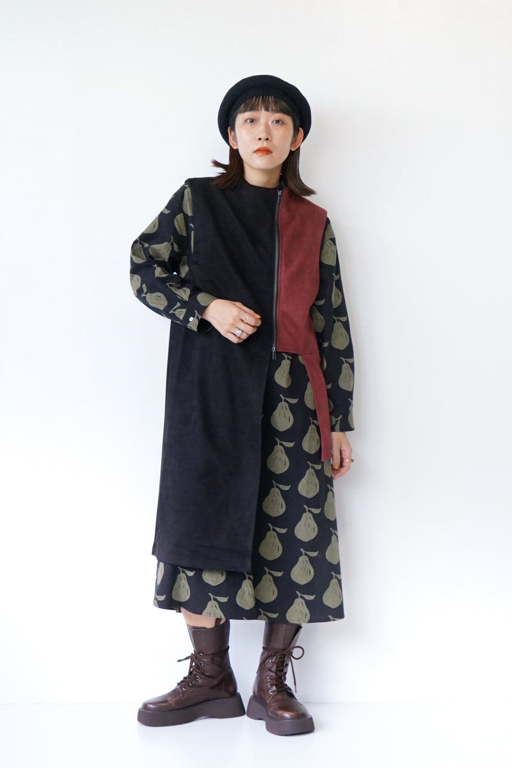 【セルケトヘティト様】LILA&CITTA　ビビットペイント柄イージーパンツ m35740251074_1.jpg?1749552004