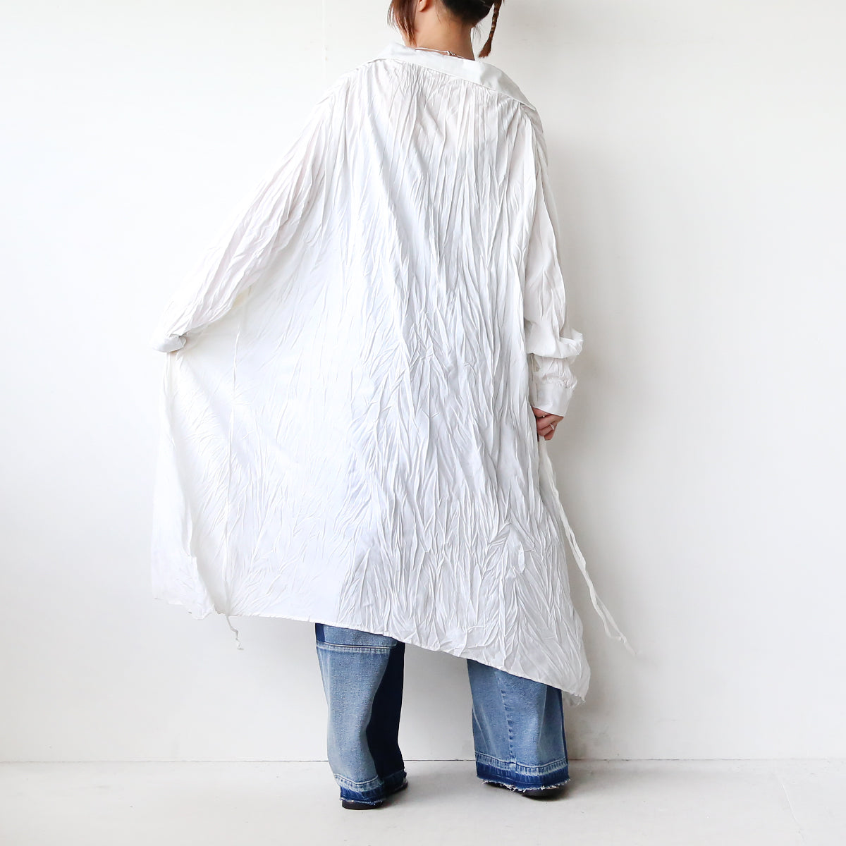 ワッシャー加工シャツワンピース – LILA & CITTA ONLINE SHOP