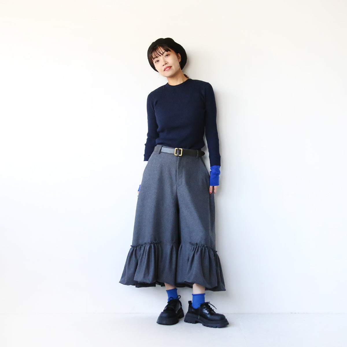 LILA n' citta】裾ギャザー切替パンツ – LILA & CITTA ONLINE SHOP