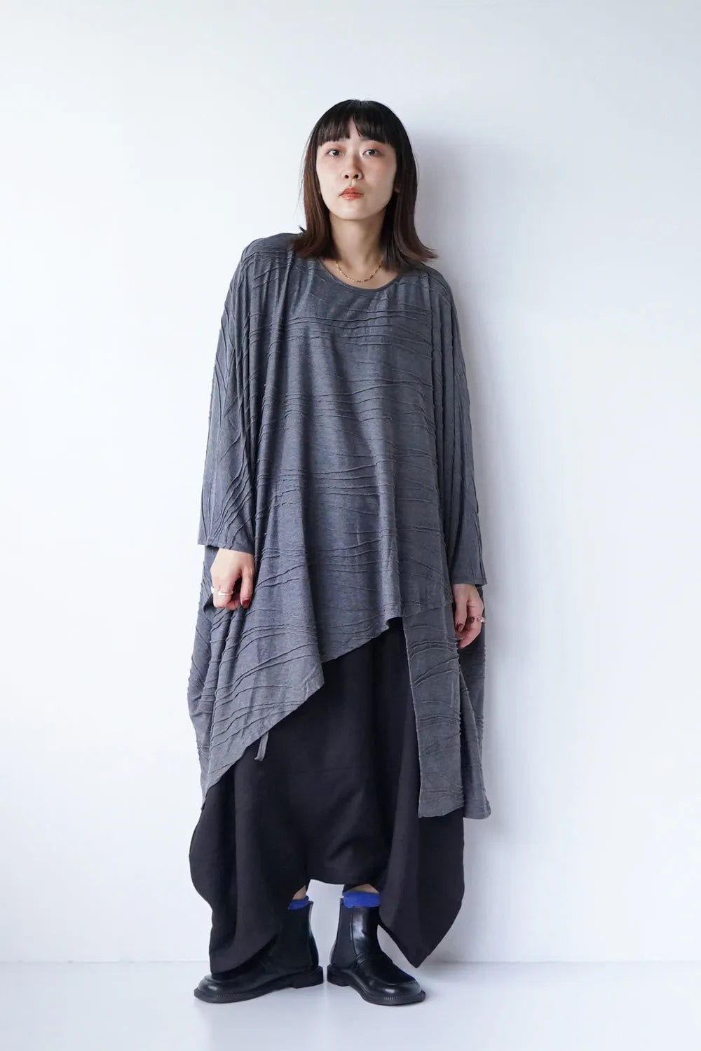 超ワイドアシメカットプルオーバー