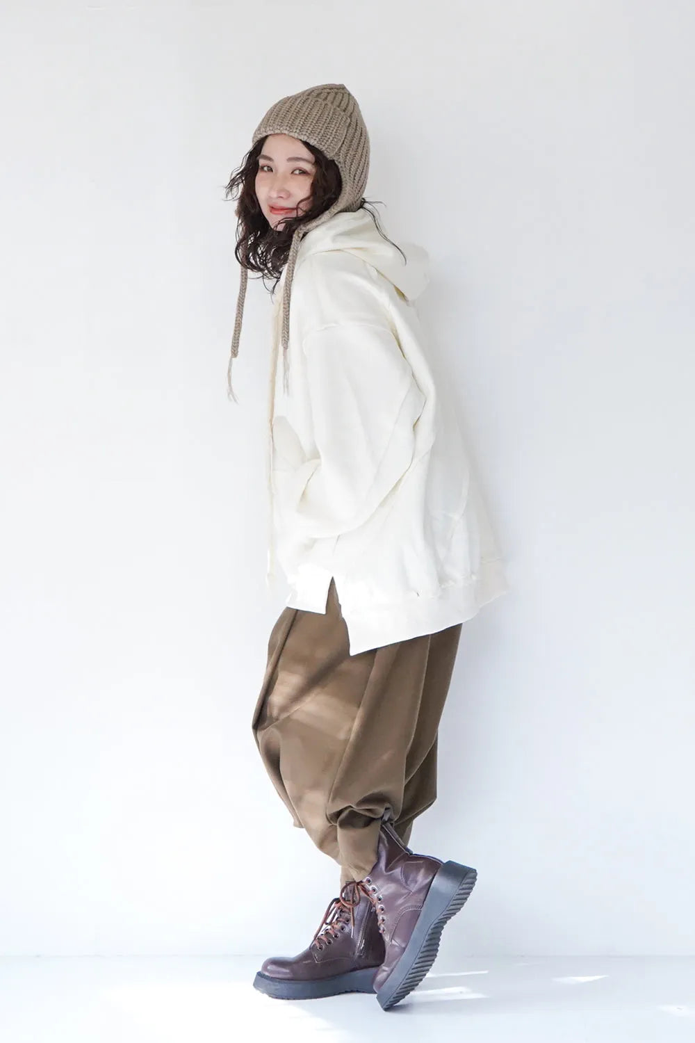 キルトパッチワークパーカ